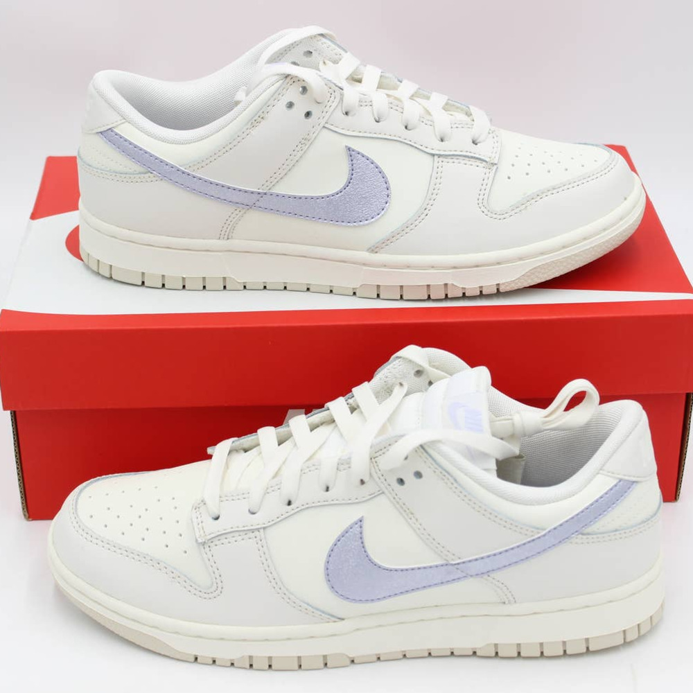 Nike Dunk Low ESS Sail Oxygen Purple (Women's) Size 10 Style DX5930100